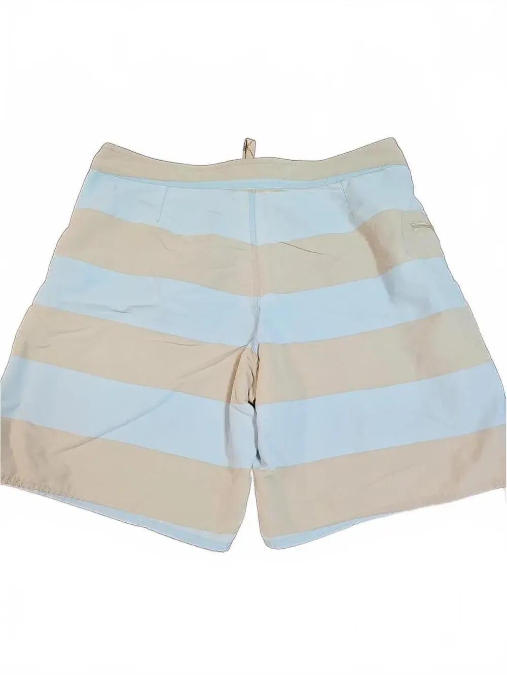Patagonia Striped Board Shorts Men Swim Trunks Surf Beach Pocket Unlined Size 35